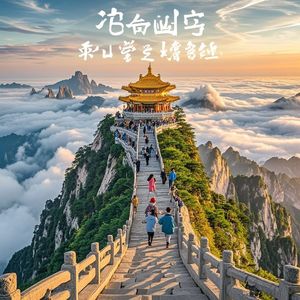 登上老君山