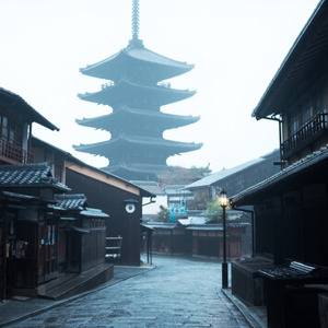 Mist over Kyoto 1