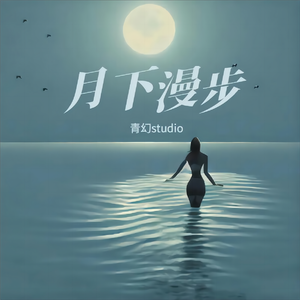 月下漫步