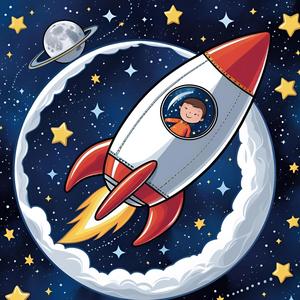 Zoom, zoom, zoom to the moon!