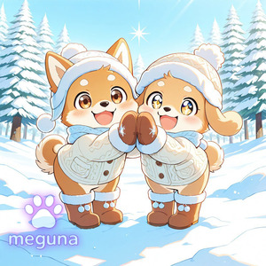 雪の木漏れ日、きらきら発見！