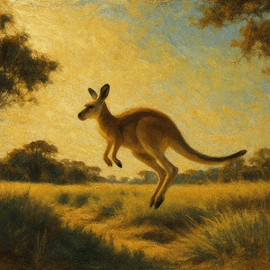 カンガルーの跳ねる夢