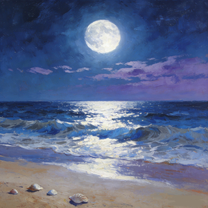 月光下遥念彼岸