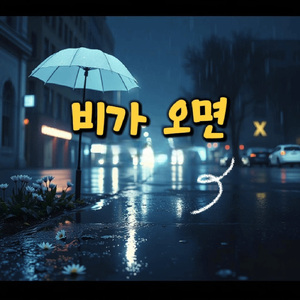 비가 오면