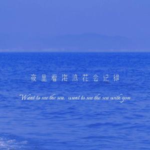 夜里看海浪花会记得