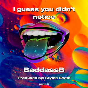 I guess you didn’t notice