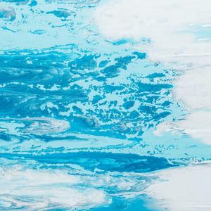 吉他，蓝色和雨