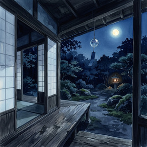 月夜の散歩