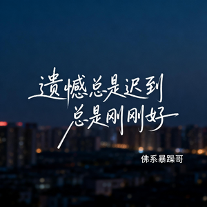 遗憾总是迟到总是刚刚好