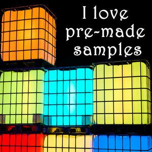 I love pre-made samples