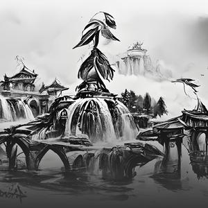 Dreamy Dive in Dusk Glow