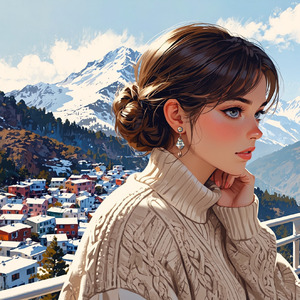 彼を待ちながら春芽吹く愛