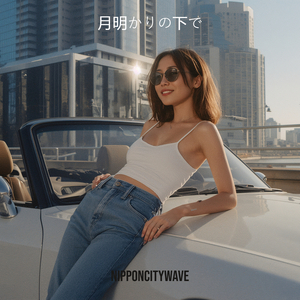 月明かりの下で