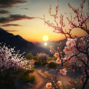 十里桃花（半壶纱）