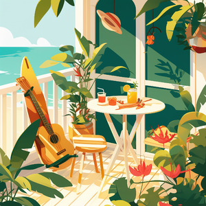 朝の陽気とコーヒーと