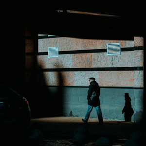 Neighborhood at Night