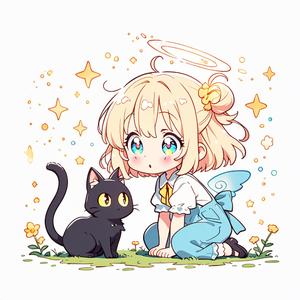 Anak Kucing Meong-Meong