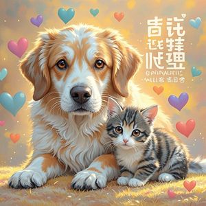 给流浪动物的爱