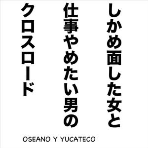 しかめ面した女と仕事やめたい男のクロスロード