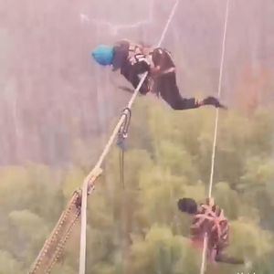 电网高空作业工人之歌