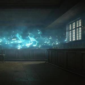 In the silence, only a song