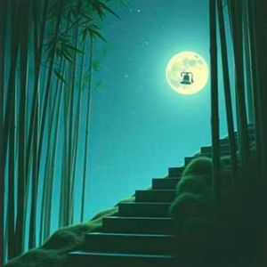 歌名：《墨夜听竹》