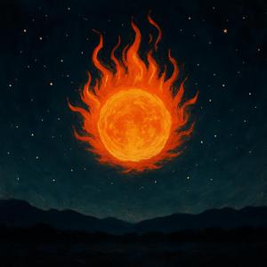 We burn like the sun in the midnight sky