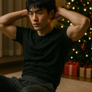 今年こそ彼女ほしいから、まずは腹筋から始めるクリスマス前夜