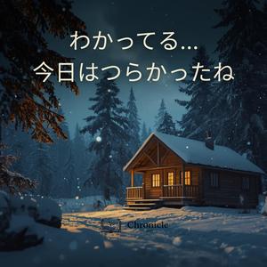 わかってる…今日はつらかったね