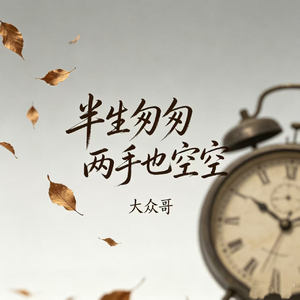 半生匆匆两手也空空