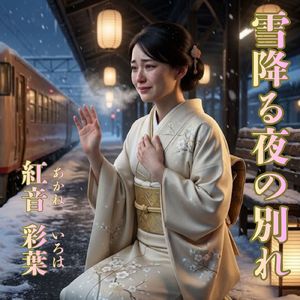 雪降る夜の別れ