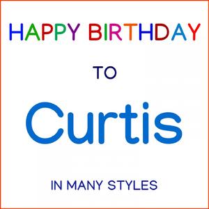 Happy Birthday To Curtis - Jazz
