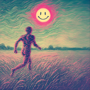 Courrir Nu Dans Un Champ