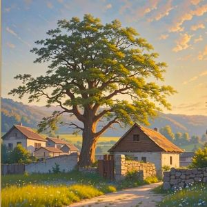 时常想念老家的模样