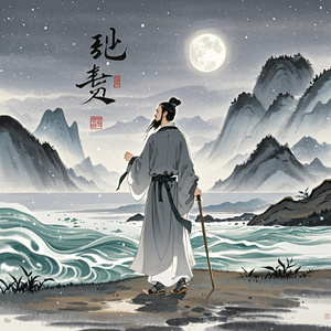 赤壁月·东坡行