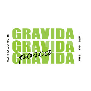 Grávida Porca