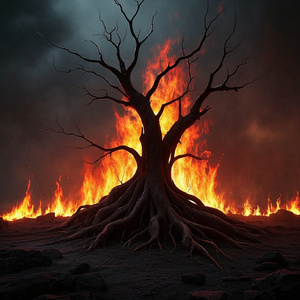 Roots in the fire