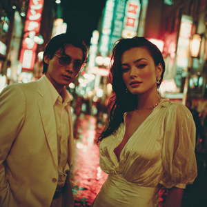 ガラス越しのミッドナイト