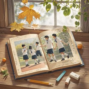 旧相册里的风_星辰