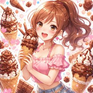 Chocolate Ice Cream Love♡