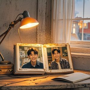 旧相册里的夏天