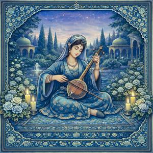 Persian Moonlight — Ney & Tar | Dastgah Bayati | 432 Hz | Stress Relief Music