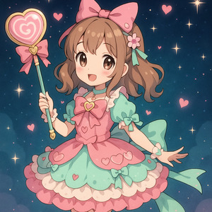 ふわもこ幻想譚ティサミナ・トモティーナの主題歌「 フワモコ☆ミラフルーン！」のテーマ