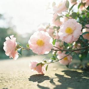 茶花开了 该回家了