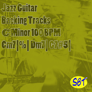 Jazz Guitar Backing Track Cm 100 BPM