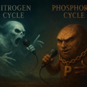 Ciclo del fosforo vs ciclo del nitrogeno