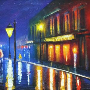 "Empty Streets at 3AM"（凌晨三点的空街）