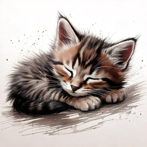 まどろみの子猫