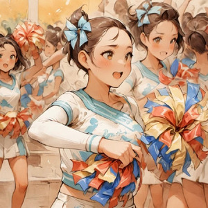 星のチアガール