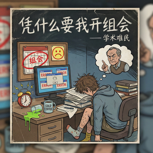 凭什么要我开组会